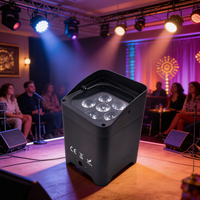 Lampe LED sans fil IP20 à piles, télécommande, contrôle par téléphone portable, lampe de table, éclairage de scène pour mariage, fournie par l'usine