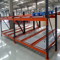 Système de rayonnage à gravité pour palettes, personnalisable OEM/ODM, avec dessin de plan de stockage professionnel gratuit pour importateurs mondiaux