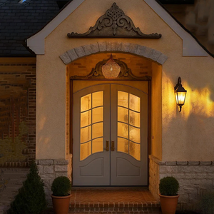 Puerta Doble de Entrada Francesa de Lujo, Estilo Vintage y Elegante, con Diseño Clásico para Hoteles, Villas, Escuelas y Gimnasios - Product Image 6