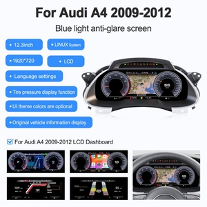 Écran numérique Navihua pour tableau de bord Audi A4 2009-2012, écran LCD, compteur de vitesse, panneau d'instruments, système Linux, Carplay - Product Image 2