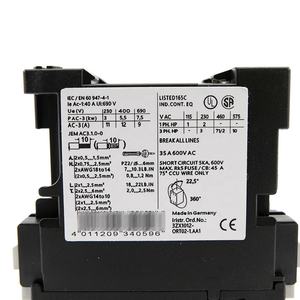 Siemens คอนแทคเตอร์ไฟฟ้า3RT1024-1BB40 12A 400V ที่ใช้ในการควบคุม3RT1024-1BB40มอเตอร์อุตสาหกรรมและการสลับพลังงาน - Product Image 4