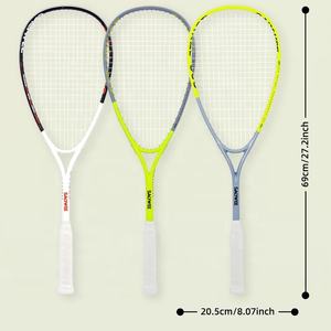 ไม้สควอชคาร์บอนไฟเบอร์ S-003สำหรับเล่นกีฬา LJ ปรับสีและโลโก้ได้ดีไซน์ทนทานสำหรับการฝึก - Product Image 5