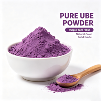 Poudre d'igname violette naturelle, poudre de racine de Dioscorea violette, matière première alimentaire en vrac