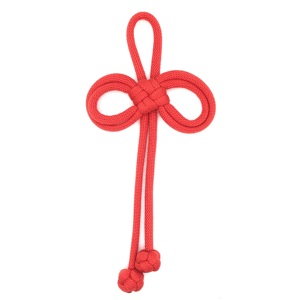 Llavero de cuerda de poliéster hecho a mano de buena calidad, estilo chino, duradero, ecológico, colgante chino para teléfono móvil - Product Image 5