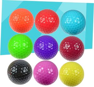 Manufacture Wholesale <b>Golf</b> Range Ball Monochrome Print Bright Blue Pink Red Yellow Lavender Multi Purple Synthetic Rubber DuPont - Product Image 3