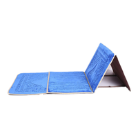 Vente en gros de tapis de prière avec dossier Vente à chaud de tapis de prière islamique pliable Sajadah pour voyage