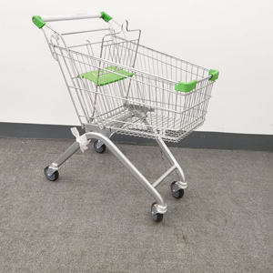 60L <strong>Small</strong> Metal Shopping Basket Supermarket Shopping <strong>Trolley</strong> with High Quality - Product Image 1