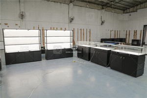 Accesorios de tienda personalizados, iluminación Led de vidrio templado, escaparate de joyería para regalo, precio de fábrica de alta gama - Product Image 6