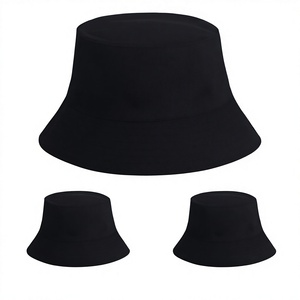 Yellow Unisex <b>Bucket</b> <b>Hat</b> Custom Logo <b>Reversible</b> Fisherman Cap for Outdoor Casual Wear - Product Image 2