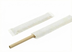 Unpackaged 2Cm Green Disposable Natural Green Bamboo <b>Drink</b> <b>Straw</b> <b>For</b> Party - Product Image 2