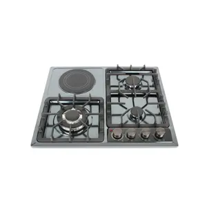 high efficiency table top stainless steel 600mm series cooking range 4 burner gas stove