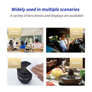 맞춤형 안경 클리너 티슈, 사전 습식 안경 렌즈 세척용, 안경 관리 제품 - Product Image 6