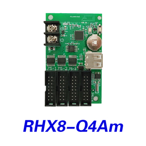 Scheda di Controllo per Display LED a Colori RHX8-Q4A con Funzioni Video/Testo/Immagini, Uso Interno/Esterno, Wi-Fi Asincrono - Product Image 2
