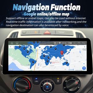 Lecteur vidéo de voiture Android 13 avec écran 12,3 pouces 1920*720, autoradio stéréo pour Hyundai I20 2013 2014, GPS, multimédia, Carplay, unité principale - Product Image 2