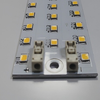 PCBA LED Kustom Tegangan Tinggi 75-90V |   28 buah Modul PCB Aluminium Seri SMD2835 untuk Perlengkapan Pencahayaan Komersial