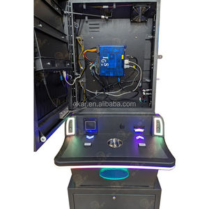 Sang trọng kim loại dành cho người lớn trò chơi video máy 43 inch cong màn hình cảm ứng kỹ năng trò chơi tủ với đèn LED - Product Image 3