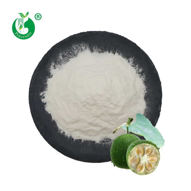 Factory Price Bulk Hot Sale Organic MonkFruit Extract Mogroside v25% v50% Pure Monk Fruit Extract Powder