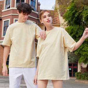 2024 camiseta personalizada de manga corta para hombre cuello redondo 100% algodón liso en blanco para impresión de logotipo personalizado - Product Image 2