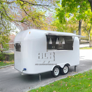 Wholesale Small CE Certified Mobile Food Cart Fiberglass Mobile Food Caravan for Sale <b>Concession</b> <b>Trailer</b> Ice Cream Truck - Product Image 1