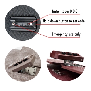 Mật Khẩu Organizer Luxury Planner A5 <span class=keywords><strong>PU</strong></span> Bìa Cứng Máy Tính Xách Tay Với Thẻ Pocket Code Lock Tùy Chỉnh Deboss LOGO 6 Vòng Tạp Chí - Product Image 6