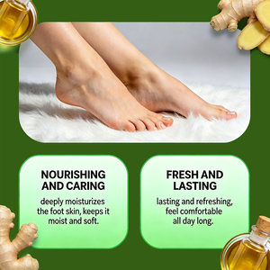 Spray Exfoliante para Pies con Jengibre ODM/OEM, Limpia, Hidrata, Repara, Mejora la Comodidad de los Pies, Mantiene la Piel Suave, Fresca y Libre de Olores - Product Image 3