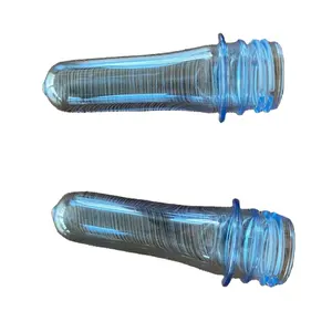 100% nuova materia prima 28mm pco colore blu pet acqua preforma/PCO28MM 21g pet preforma per bottiglia di acqua minerale