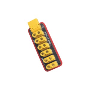 บอร์ดจ่ายไฟ XT60 6 ทาง, แผ่นบัดกรีหนากระแสสูงสำหรับ FPV Drone VTX Servo UAV K227 - Product Image 1