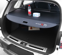 Cache-Bagages Arrière Rétractable Noir pour Jetour X70 X70plus X70S
