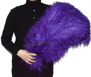 White Ostrich Feathers A 60-65cm Ostrich Plume Bulk Wings Femina Large Luxury Centerpiece 65cm 70-75cm Black Long Ostrich Feathers For Crafts