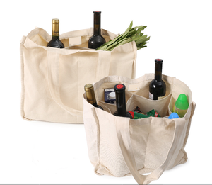 Reusable Shopping Bags Grocery Tote Compartmentalized Grocery Tote Bag