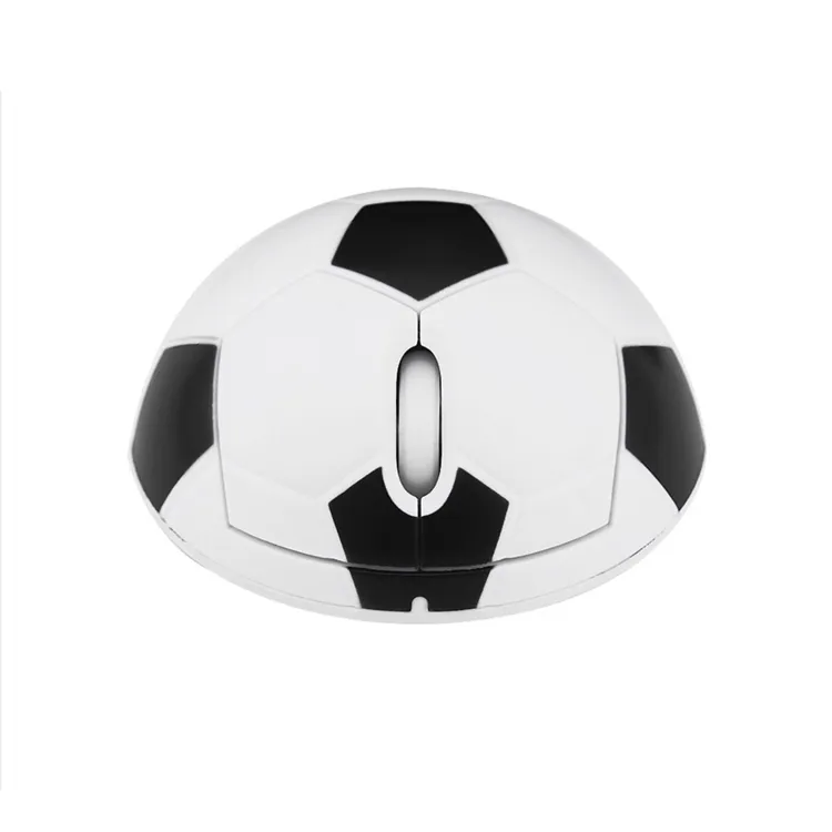 नई फुटबॉल के आकार का मूल वायरलेस माउस के लिए सुविधाजनक पोर्टेबल मिनी कंप्यूटर माउस पीसी कार्यालय विश्व कप पदोन्नति उपहार