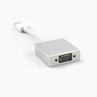 HDMI a VGA 1080P HDMI macho a VGA hembra Video Converter Adapter Cable para PC Laptop HDTV Proyectores y HDMI Input Devicee
