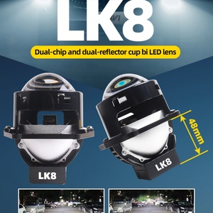 ไฟโปรเจคเตอร์เลนส์ Sanvi LK8 กำลังสูง 3.0 นิ้ว แบบ Bi-LED 16v 6000k แสงสีขาว รูปทรงไฮเปอร์โบลอยด์ - Product Image 2