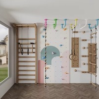 Ensemble d'aventure intérieur de haute qualité à prix compétitif pour enfants, mur d'escalade doux pour les tout-petits