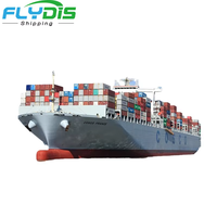 Service d'expédition maritime porte-à-porte DDP de Chine vers l'Europe FBA AMZ DE&ES Transitaire LCL/FCL Agent d'expédition à livraison rapide