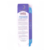 Semelles confortables personnalisables Sport EVA PU Gel Matériaux Orthèses Arch Supports Boîte en carton emballée sur mesure