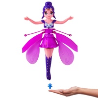 Avión de Juguete RC Recargable por USB KK 2025, Muñeca Voladora con Sensor de Mano, Aeronave Voladora con Sensor Infrarrojo para Niñas