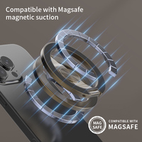 Fidget Spinner – Support magnétique pliable pour téléphone, idéal pour la maison, avec poignée antidérapante, compatible OEM iPhone Samsung Galaxy