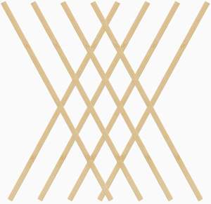 Bambou bricolage projet artisanat extra long bambou bordure de jardin plante bâton de support pour canne à pêche plat bambou brochette pour barbe à papa - Product Image 6