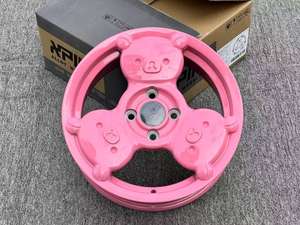 Jantes de voiture pour passagers Xinlin 15X6J Sliver A356.2 15*6, aluminium fabriqué en Chine, 4*100/114.3, motif ours, compatibles avec VW Beetle - Product Image 3