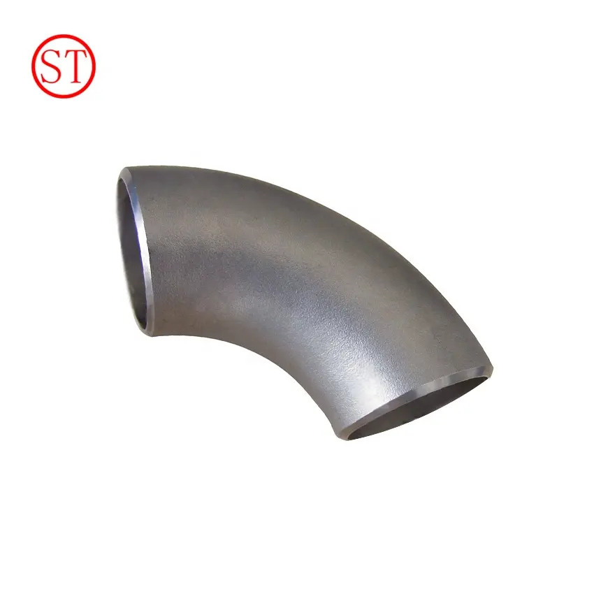 6 Inch 90 Degree Welding Carbon Steel/Stainless Steel Butt Weld Long Shot Radius Seamless Ss Seamless Pipe Fitting Elbow