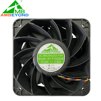 Ventilateur axial DC 15 cm 150x150x50mm 12V 24V sans balais à roulement à billes haute performance pour armoire de machine à souder à onduleur