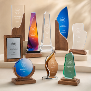 Custom <b>Trophy</b> Award <b>Plaque</b> Metal Resin Aluminum Zinc Alloy Options Company Business Conference Souvenir Gift Ceremony <b>Trophy</b> - Product Image 5