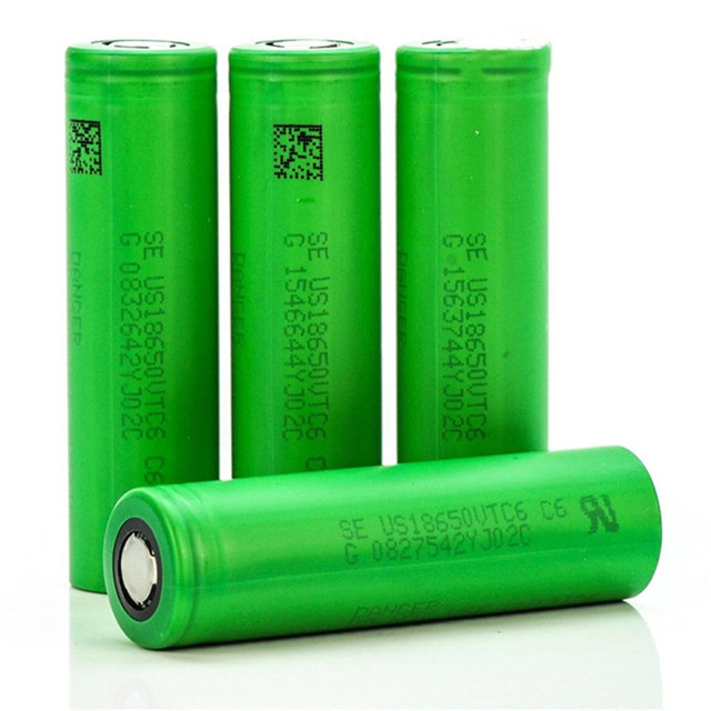 Japan Brand VTC6 18650 Battery Us18650vtc6 3000mah 3.7 Lithium-ion Rechargeable Battery