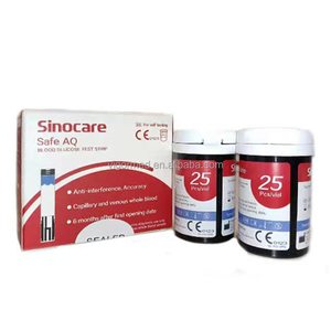 <span class=keywords><strong>Bandelettes</strong></span> de test de glycémie Safe AQ Smart Glucometer - Prix en Inde - Sinocare - Product Image 4