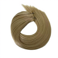 Cheveux Humains Remy Vietnamiens de Haute Qualité 100% Naturels, Tissage Double Trame, Double Épaisseur, Cuticules Intactes, Sans Nœuds, Personnalisable