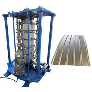 Reliance 고급 맞춤형 롤링 타일 만들기 지붕 시트 만들기 기계 Trimdek 철판 만들기 기계 - Product Image 4
