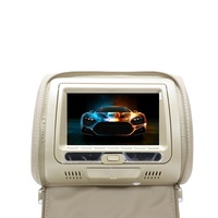 Reproductor de DVD AV para Reposacabezas de Coche con Pantalla LCD HD de 7 Pulgadas, con Control Remoto y Función de Cierre, Garantía de 1 Año, Venta de Fábrica Eidada