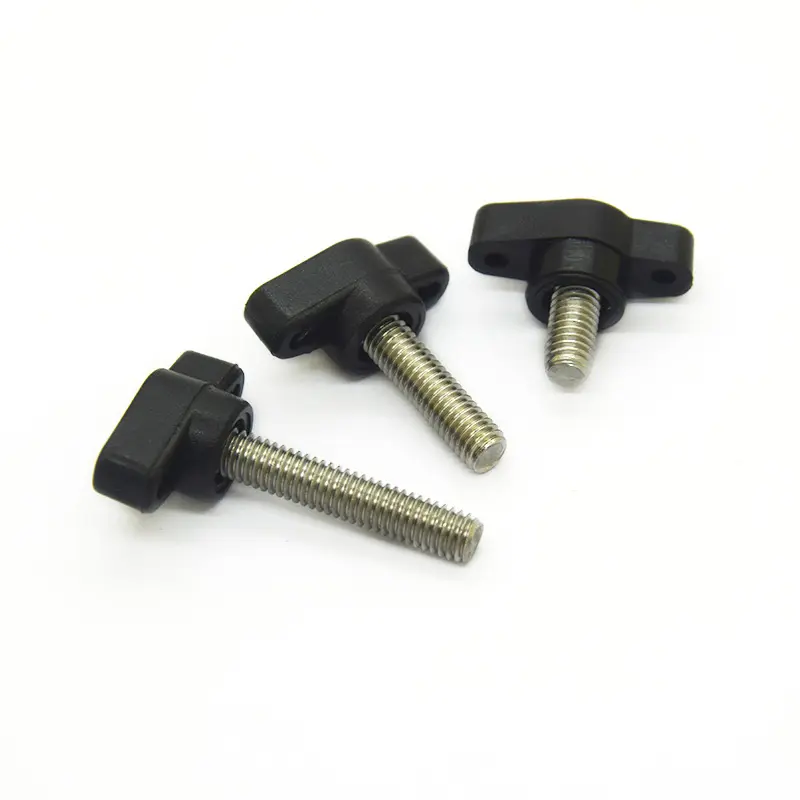 Thumb Screws Knobs Wing Plastic DIN 653 for Adjustable Table Leg Inch,metric CN;SHG OEM M3/m4/m5/m6 OKING Free