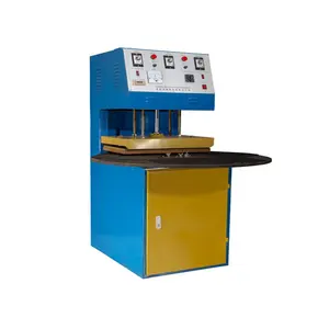 Semi-automatic Round Table Packing Sealing Machine For USB SD Cards Battery PVC Paper Card Blister